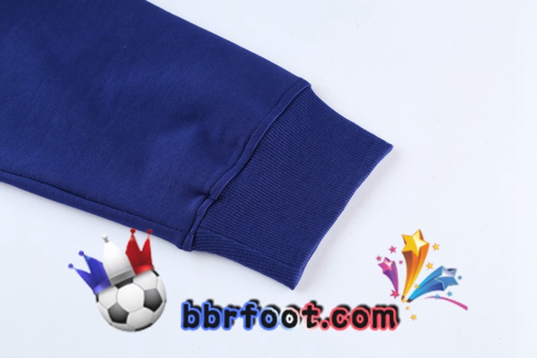 Veste A Capuche Survetement Foot Atletico Madrid Bleu 21/22