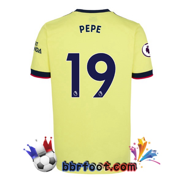 Maillot Foot Arsenal (PEPE 19) Exterieur 21/22