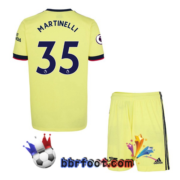 Maillot Foot Arsenal (MARTINELLI 35) Enfant Exterieur 21/22