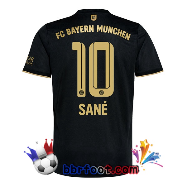 Maillot Foot Bayern Munich (Sané 10) Exterieur 21/22