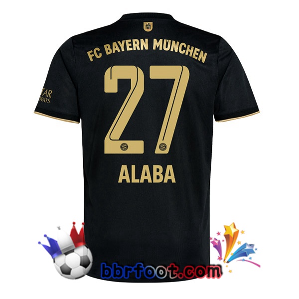 Maillot Foot Bayern Munich (Alaba 29) Exterieur 21/22
