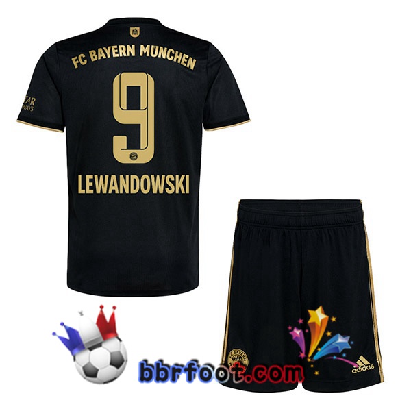 Maillot Foot Bayern Munich (Lewandowski 9) Enfant Exterieur 21/22