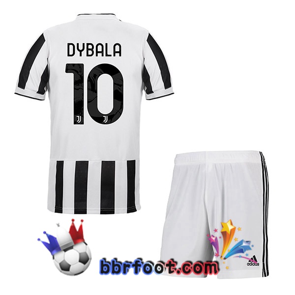 Maillot Foot Juventus (DYBALA 10) Enfant Domicile 21/22