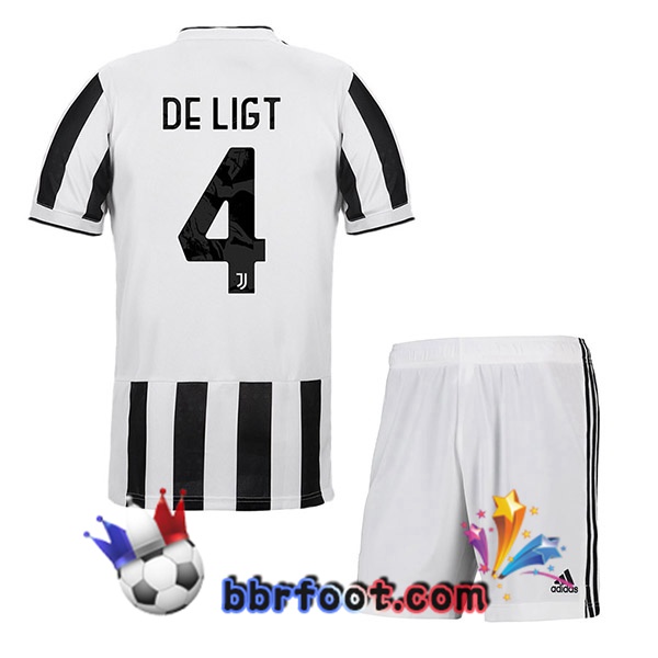 Maillot Foot Juventus (DE LIGT 4) Enfant Domicile 21/22