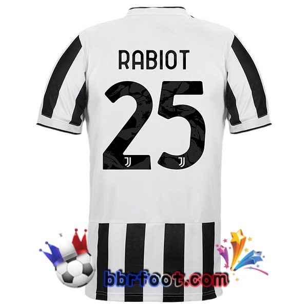 Maillot Foot Juventus (RABIOT 25) Domicile 21/22