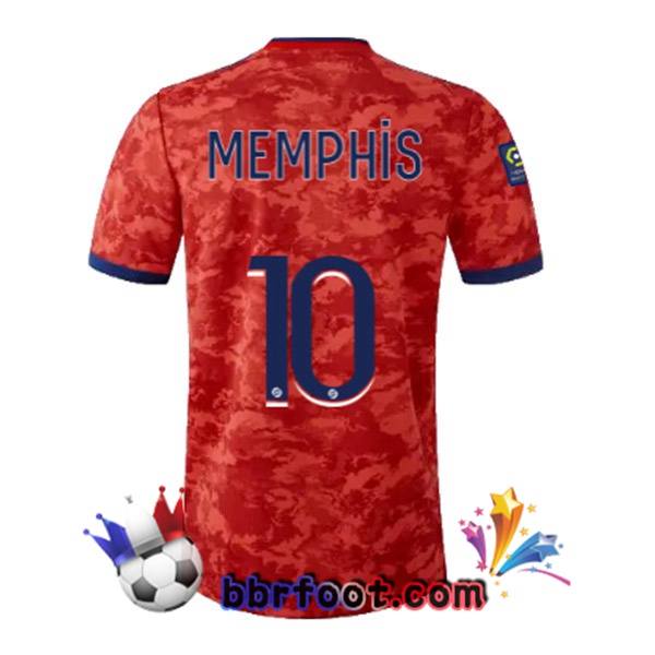 Maillot Foot Lyon OL (MEMPHIS 10) Exterieur 21/22 Maillot Foot Lyon OL (MEMPHIS 10) Exterieur 21/22