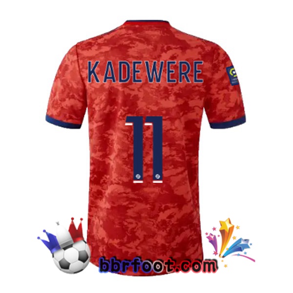 Maillot Foot Lyon OL (KADEWERE 11) Exterieur 21/22