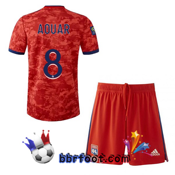 Maillot Foot Lyon OL (AOUAR 8) Enfant Exterieur 21/22