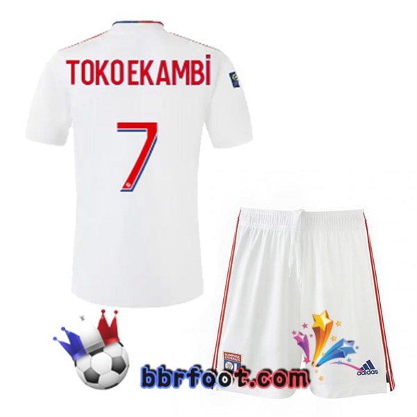 Maillot Foot Lyon OL (TOKO EKAMBI 7) Enfant Domicile 21/22