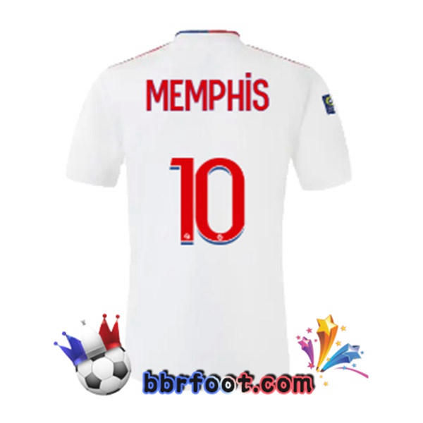 Maillot Foot Lyon OL (MEMPHIS 10) Domicile 21/22