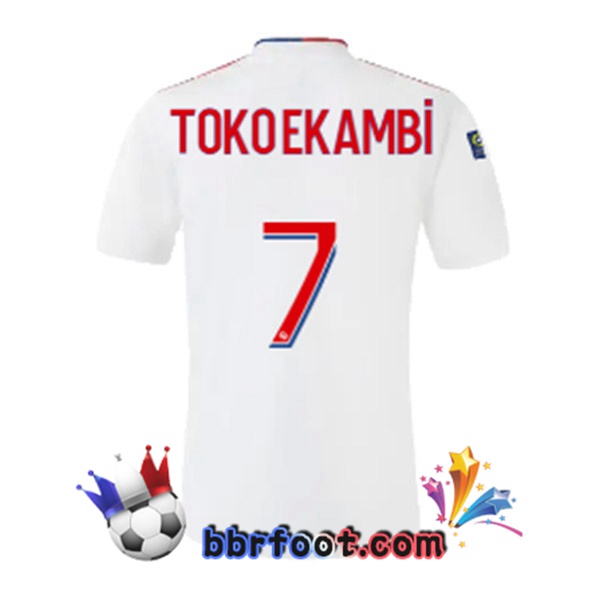 Maillot Foot Lyon OL (TOKO EKAMBI 7) Domicile 21/22