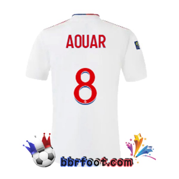 Maillot Foot Lyon OL (AOUAR 8) Domicile 21/22
