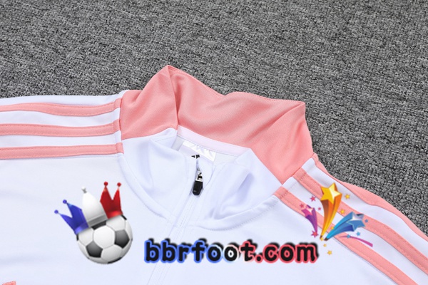 Survetement Foot Arsenal Blanc 21/22