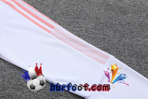 Survetement Foot Arsenal Blanc 21/22