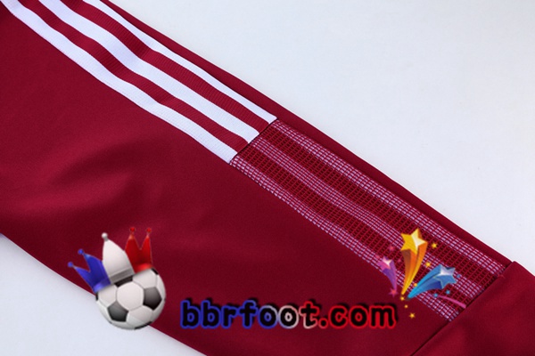 Veste Survetement Foot Bayern Munich Rouge 21/22