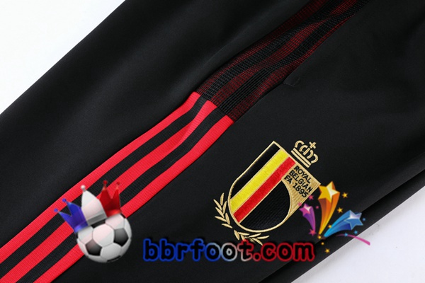 Veste Survetement Foot Belgique Noir 21/22
