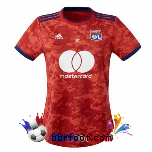 Maillot Foot Lyon OL Femme Exterieur 21/22