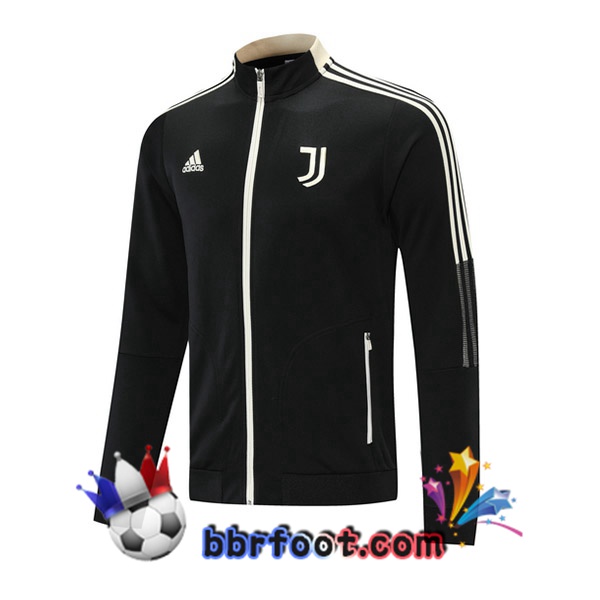 Veste Foot Juventus Noir 21/22 Veste Foot Juventus Noir 21/22