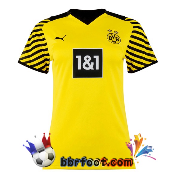 Maillot Foot Dortmund BVB Femme Domicile 21/22