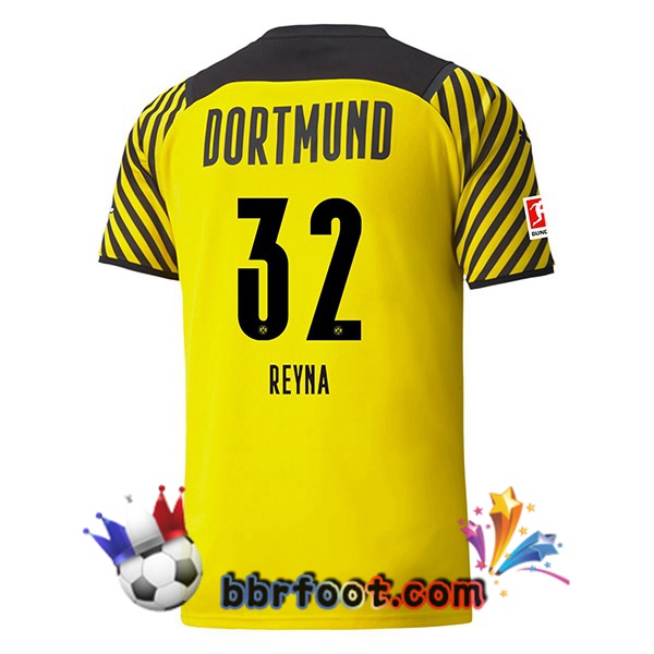 Maillot Foot Dortmund BVB (Reyna 32) Domicile 21/22