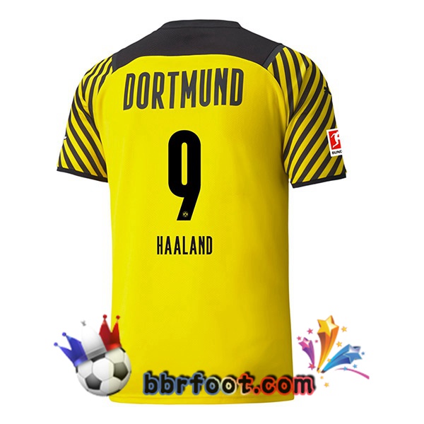 Maillot Foot Dortmund BVB (Haaland 9) Domicile 21/22