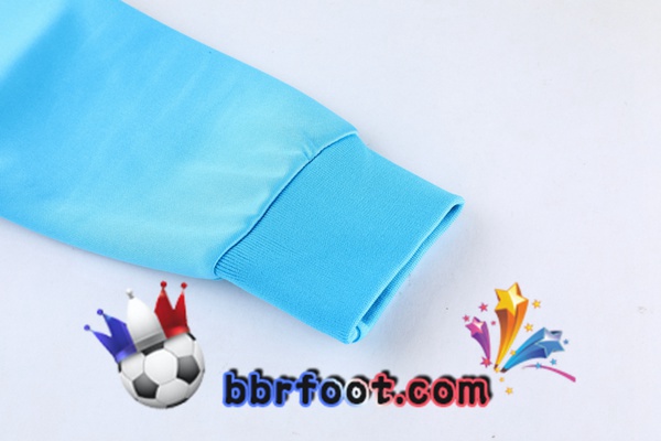 Veste Survetement Foot SSC Naples Bleu 21/22