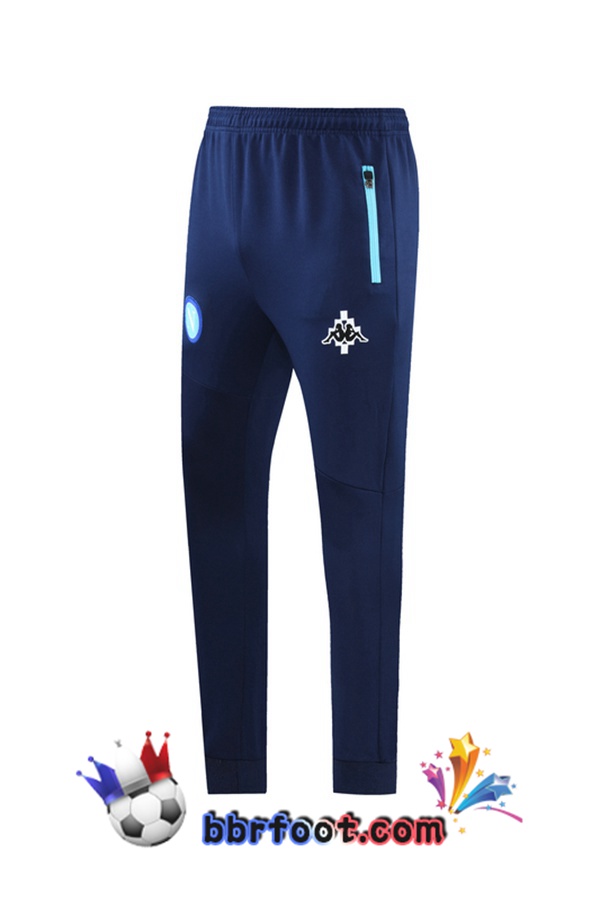 Veste Survetement Foot SSC Naples Bleu 21/22