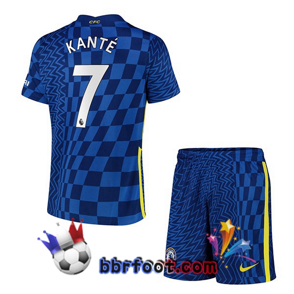 Maillot Foot FC Chelsea (KANTÉ 7) Enfant Domicile 21/22