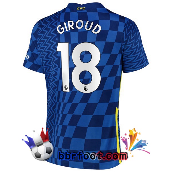 Maillot Foot FC Chelsea (GIROUD 18) Domicile 21/22