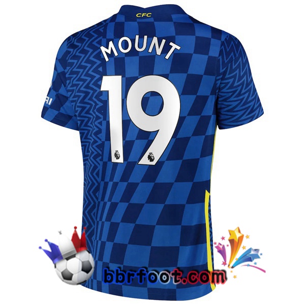 Maillot Foot FC Chelsea (MOUNT 19) Domicile 21/22