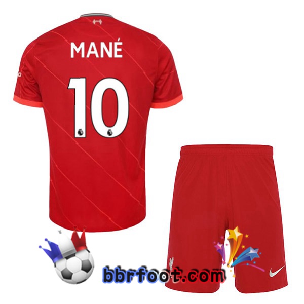 Maillot Foot FC Liverpool (MANE 10) Enfant Domicile 21/22