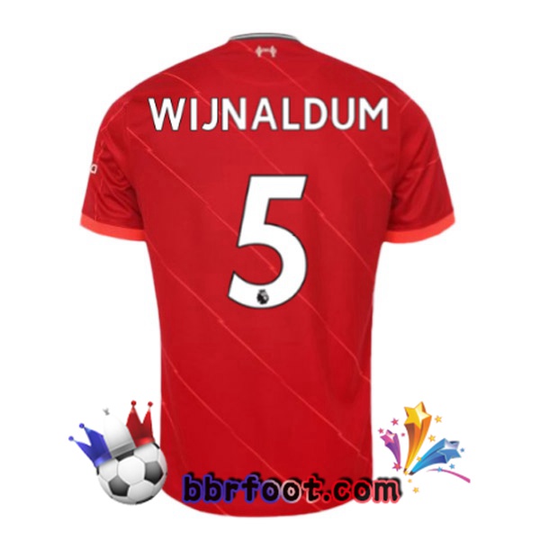 Maillot Foot FC Liverpool (WIJNALDUM 5) Domicile 21/22