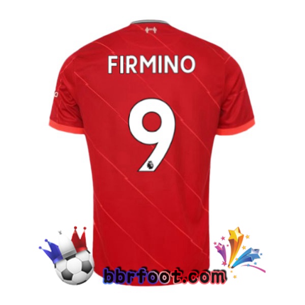 Maillot Foot FC Liverpool (FIRMINO 9) Domicile 21/22