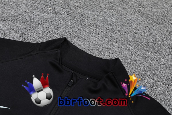 Survetement Foot FC Liverpool Noir Bleu 21/22