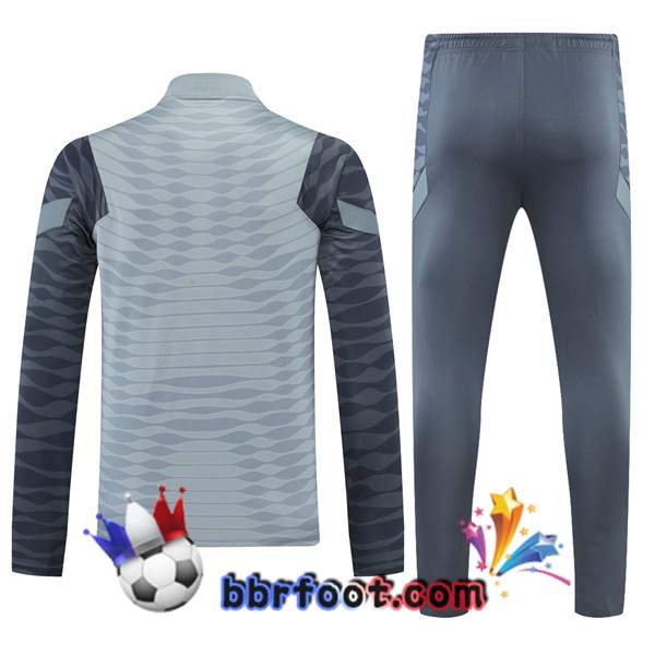 Survetement Foot FC Liverpool Gris 21/22