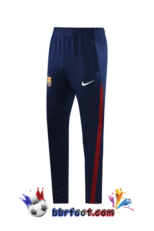 Veste Survetement Foot FC Barcelone Bleu Rouge Noir 21/22