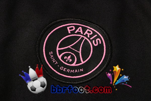 Veste Survetement Foot Paris PSG Noir 21/22