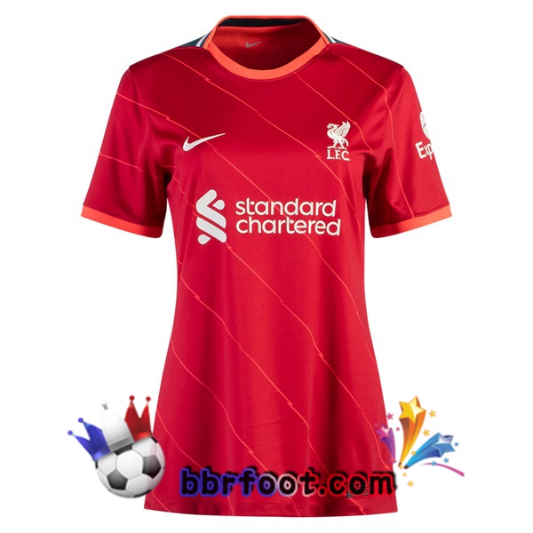 Maillot Foot FC Liverpool Femme Domicile 21/22