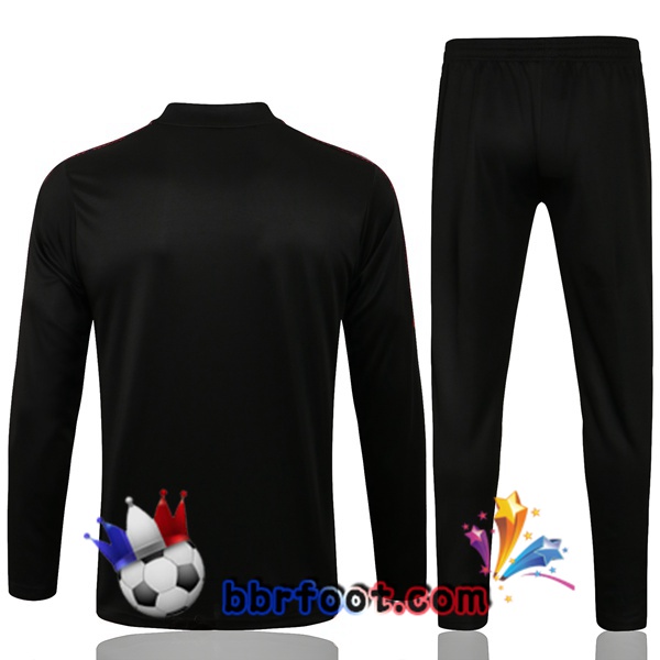 Survetement Foot Sao Paulo FC Noir 21/22