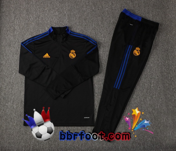 Survetement Foot Real Madrid Noir 21/22