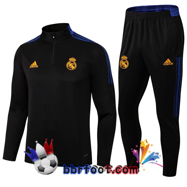Survetement Foot Real Madrid Noir 21/22