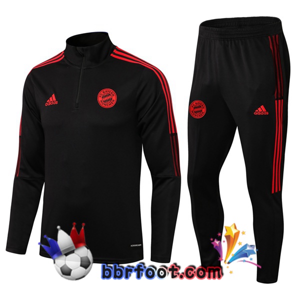 Survetement Foot Bayern Munich Noir 21/22