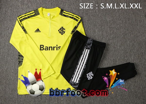 Survetement Foot SC Internacional Jaune 21/22