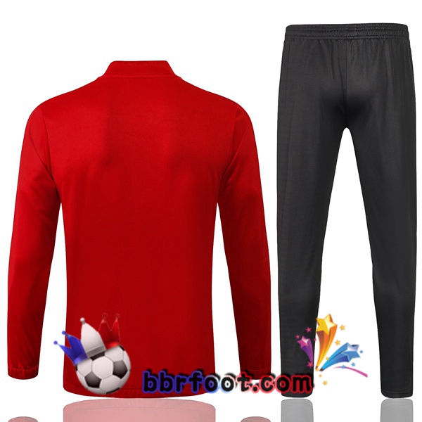 Veste Survetement Foot Flamengo Rouge 21/22