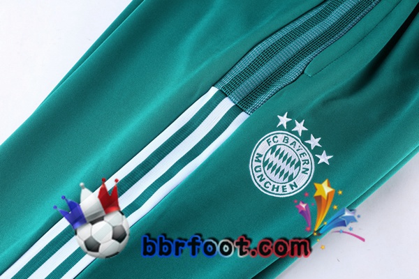 Veste Survetement Foot Bayern Munich Vert 21/22