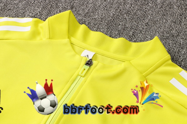 Veste Survetement Foot SC Internacional Jaune 21/22