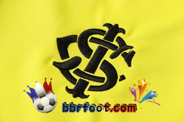 Veste Survetement Foot SC Internacional Jaune 21/22