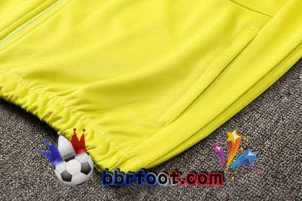 Veste Survetement Foot SC Internacional Jaune 21/22