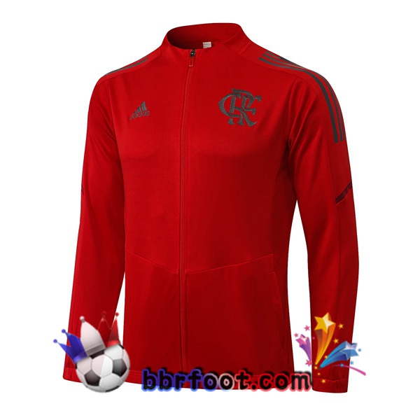 Veste Foot Flamengo Rouge 21/22