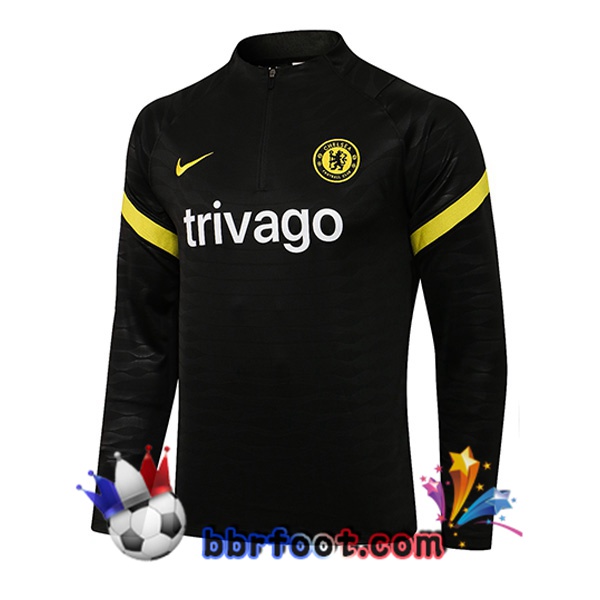 Sweatshirts Homme FC Chelsea Noir 21/22